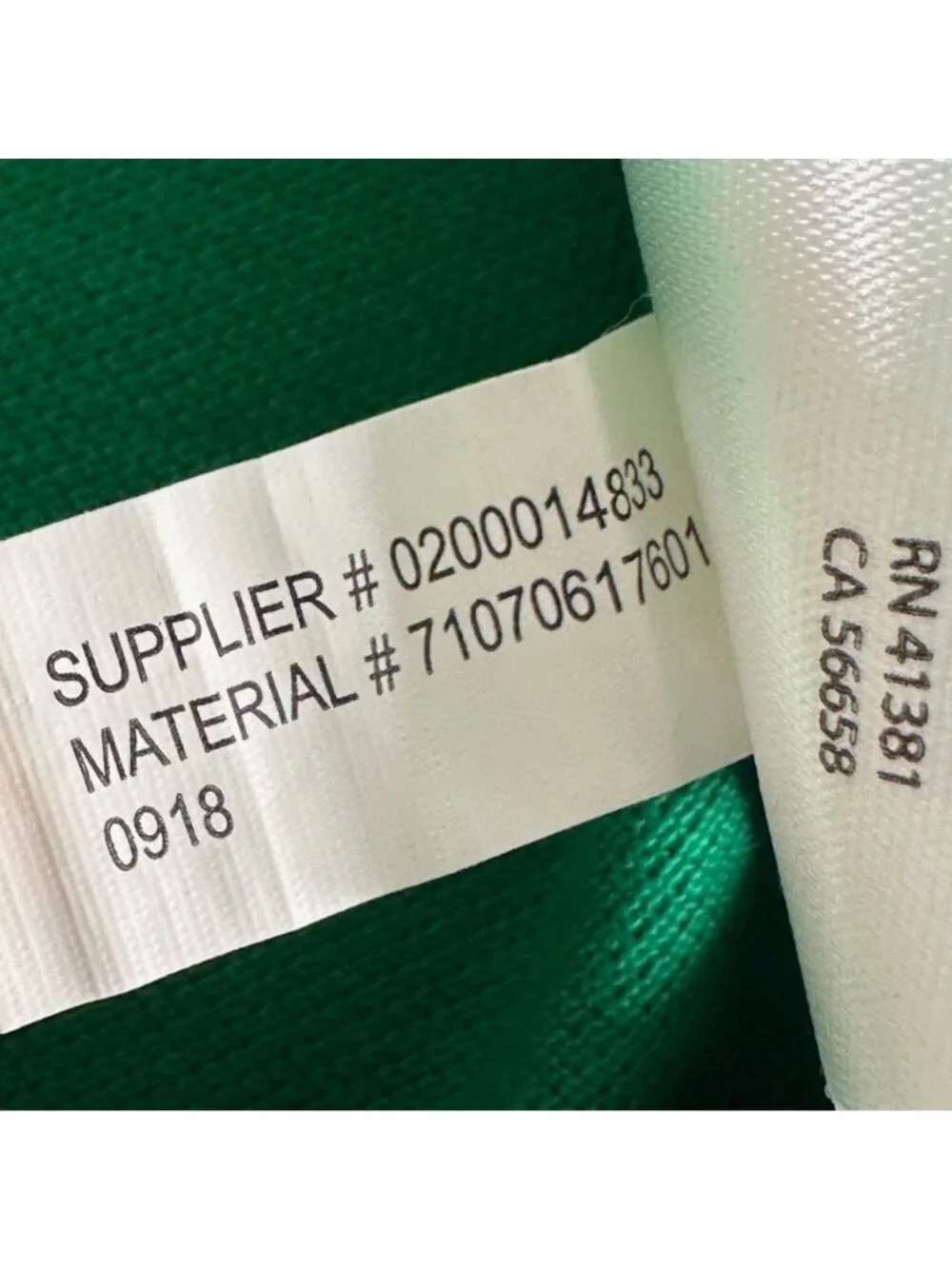 Ralph Lauren item ralph